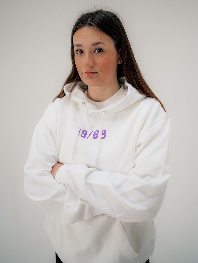Allez Lila Weiß - Unisex Hoodie
