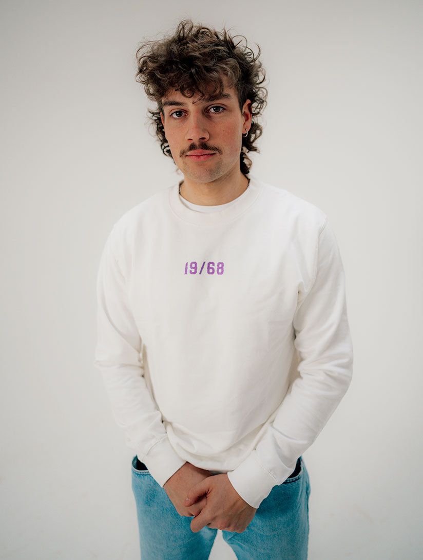 Allez Lila Weiß - Unisex Sweater