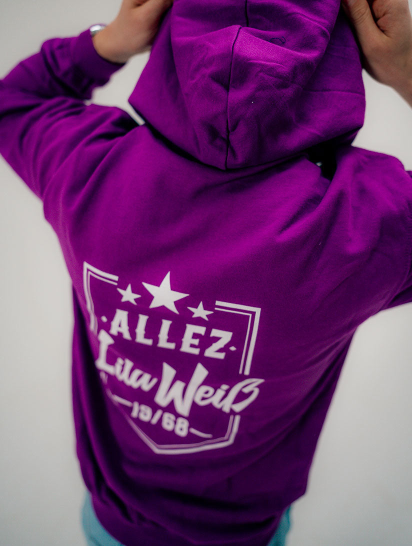 Allez Lila Weiß - Unisex Hoodie