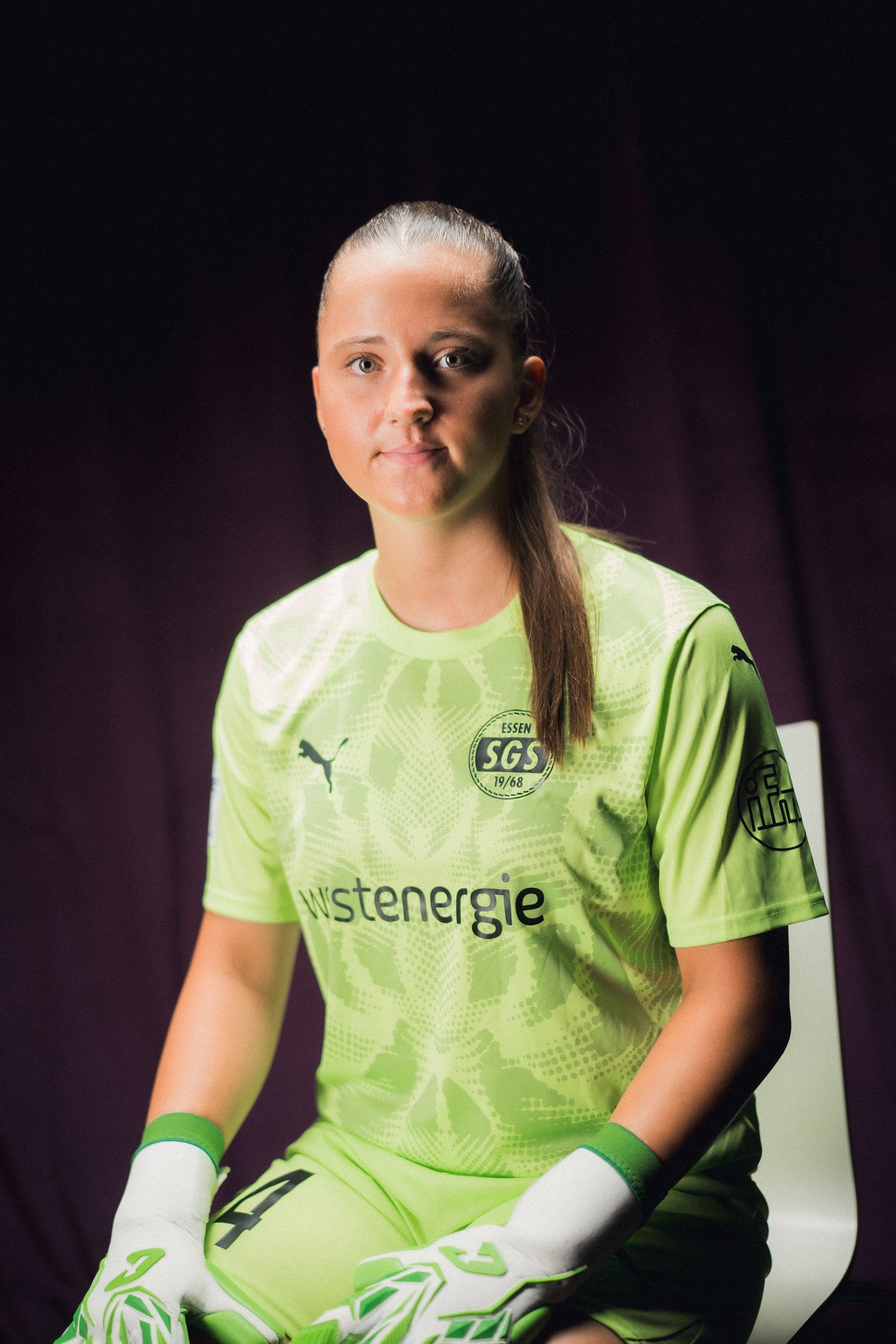 TW-Trikot 25/26 Green Glare-PUMA Black