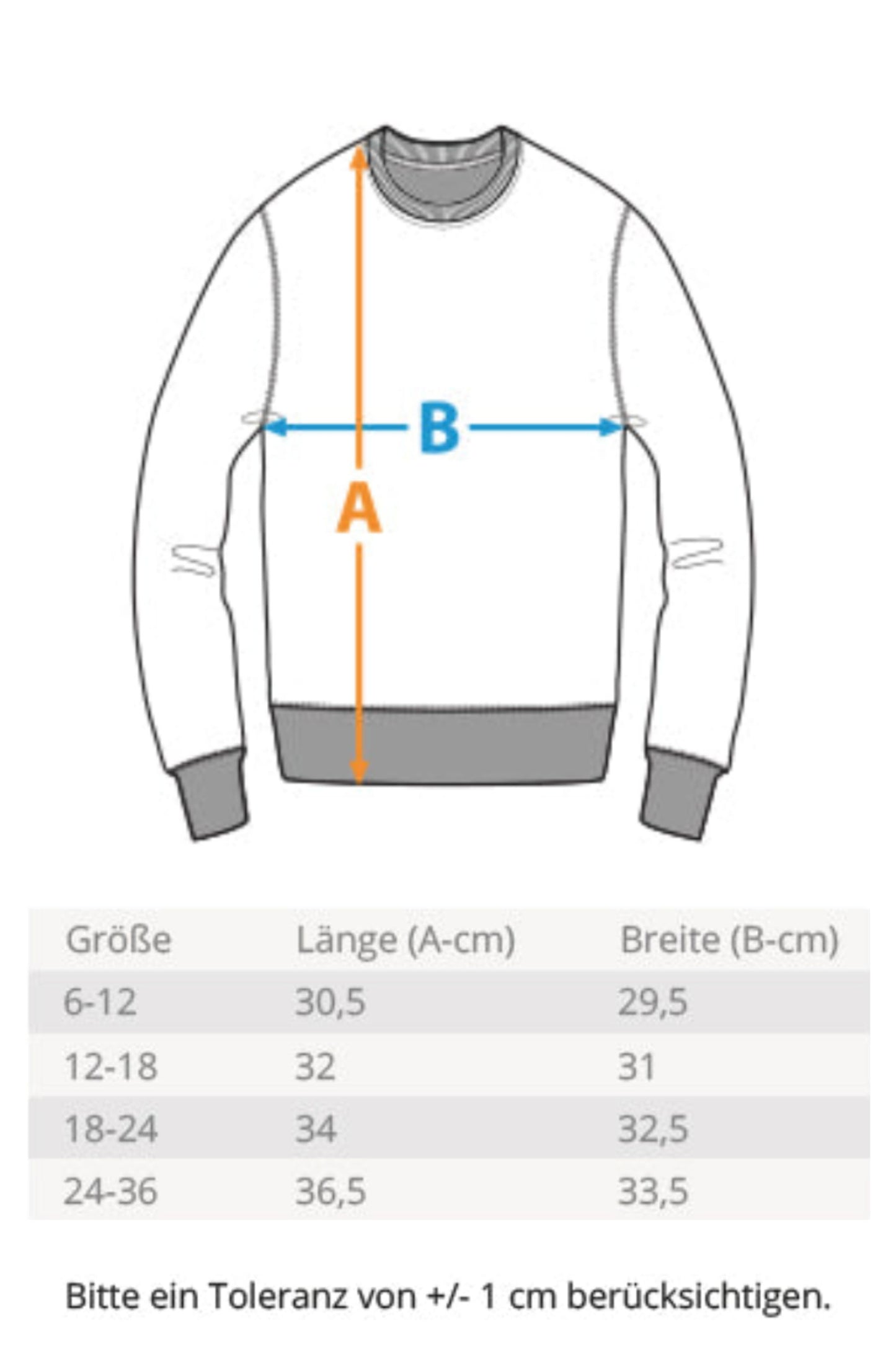 Vielfalt - Baby Sweatshirt (Organic)