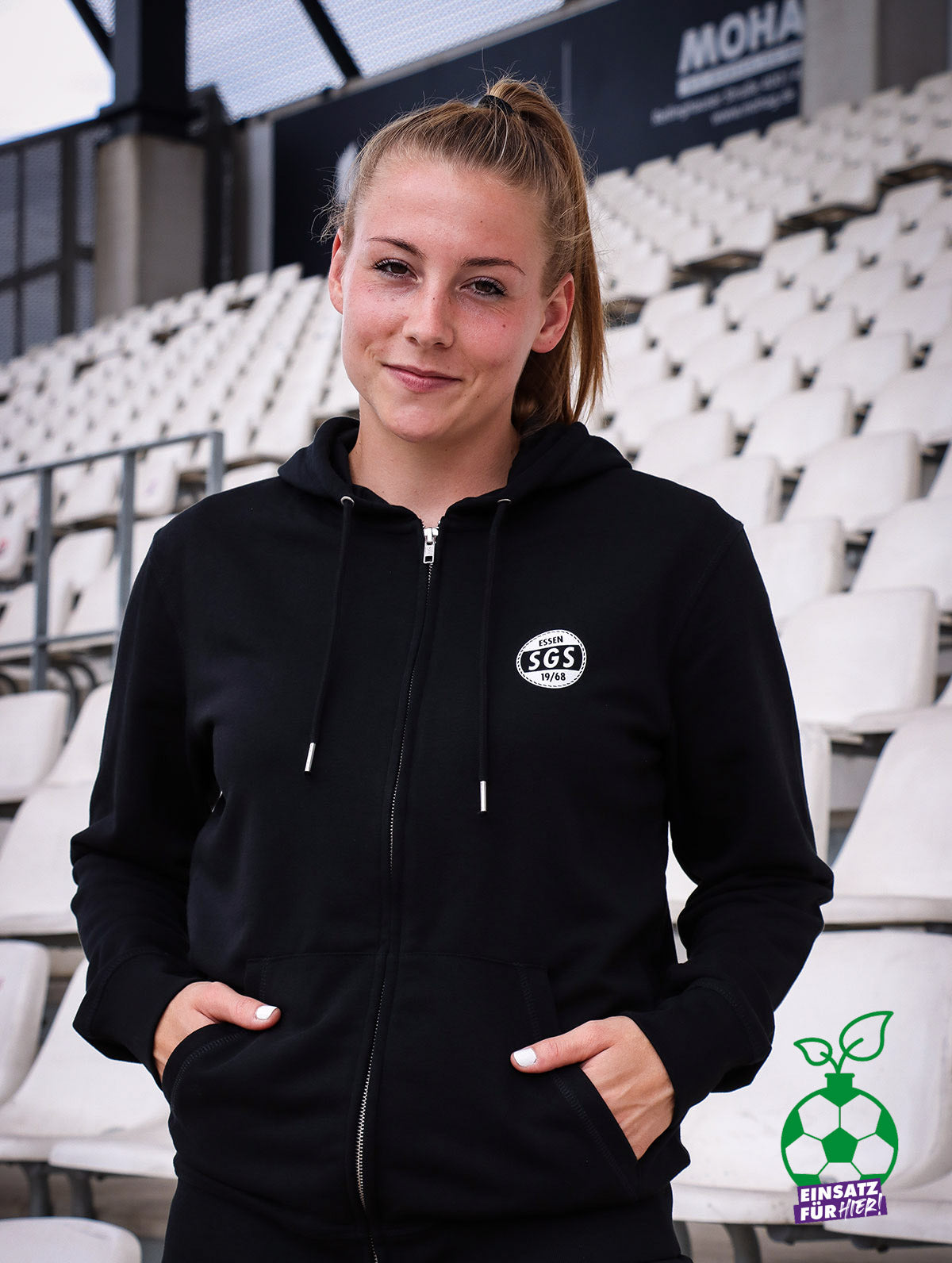 Logo - Unisex Zipper (Organic)