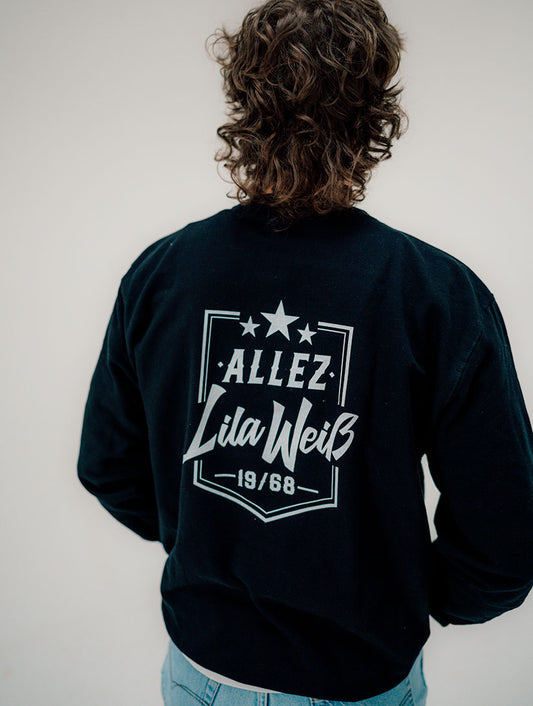 Allez Lila Weiß  - Unisex Sweater