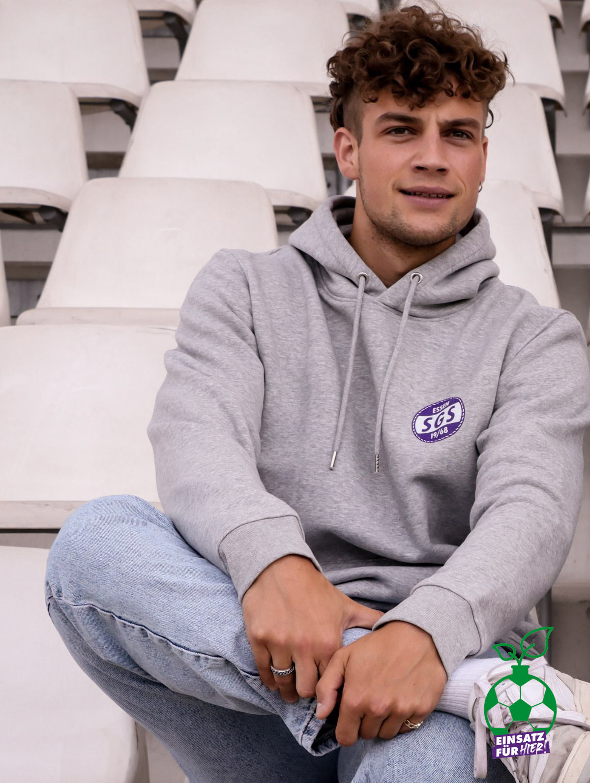 Logo  - Unisex Organic Hoodie